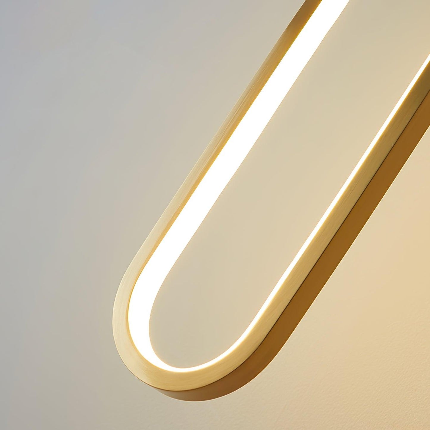 Oval LED Brass Wall Lamp - YIOSI
