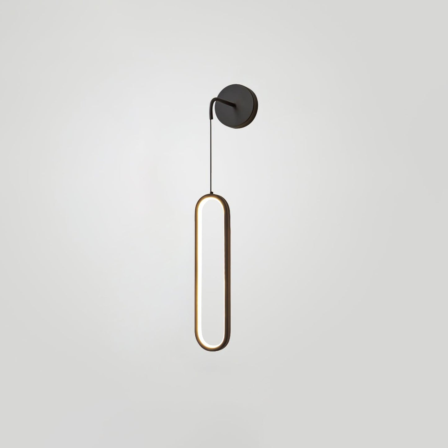Oval LED Brass Wall Lamp - YIOSI