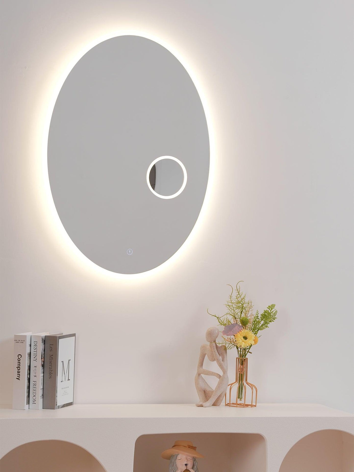 Oval Mirror Light - YIOSI