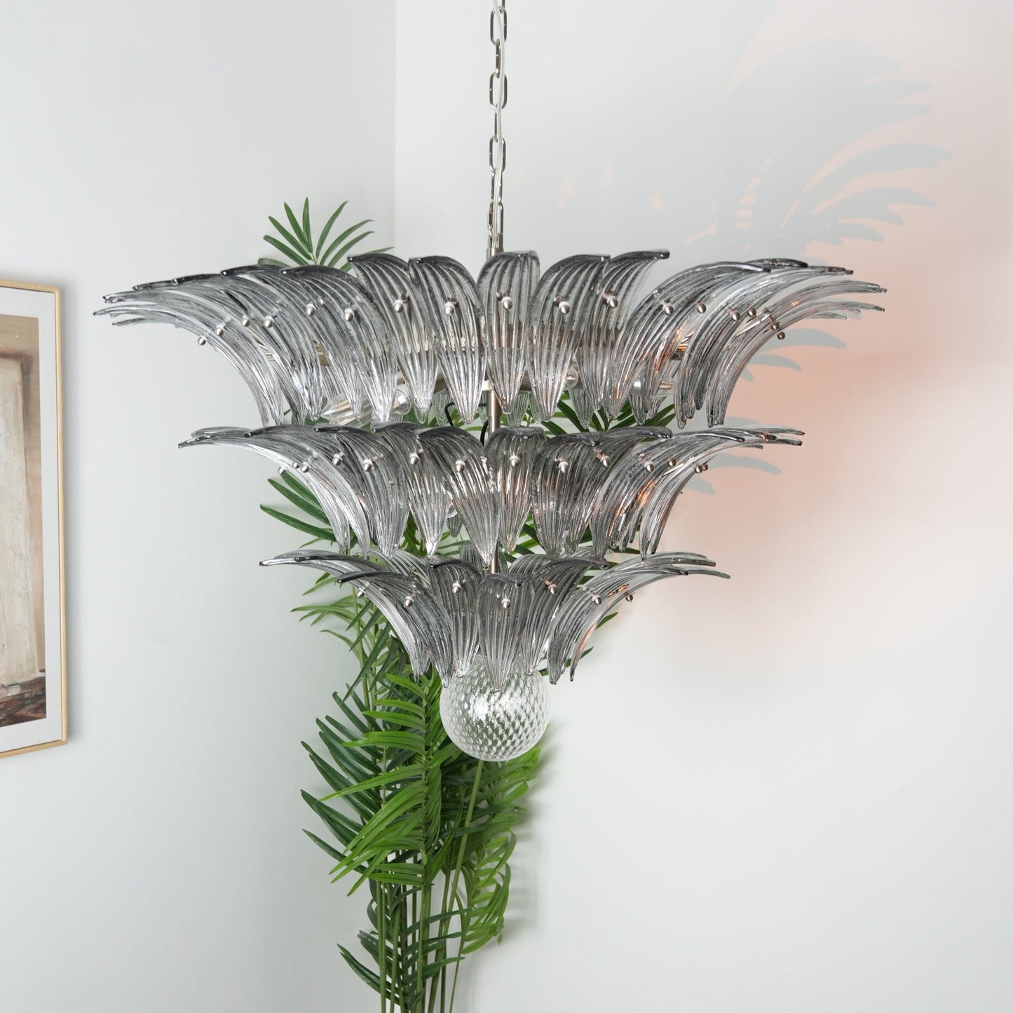 Palm Grove Murano Chandelier - YIOSI