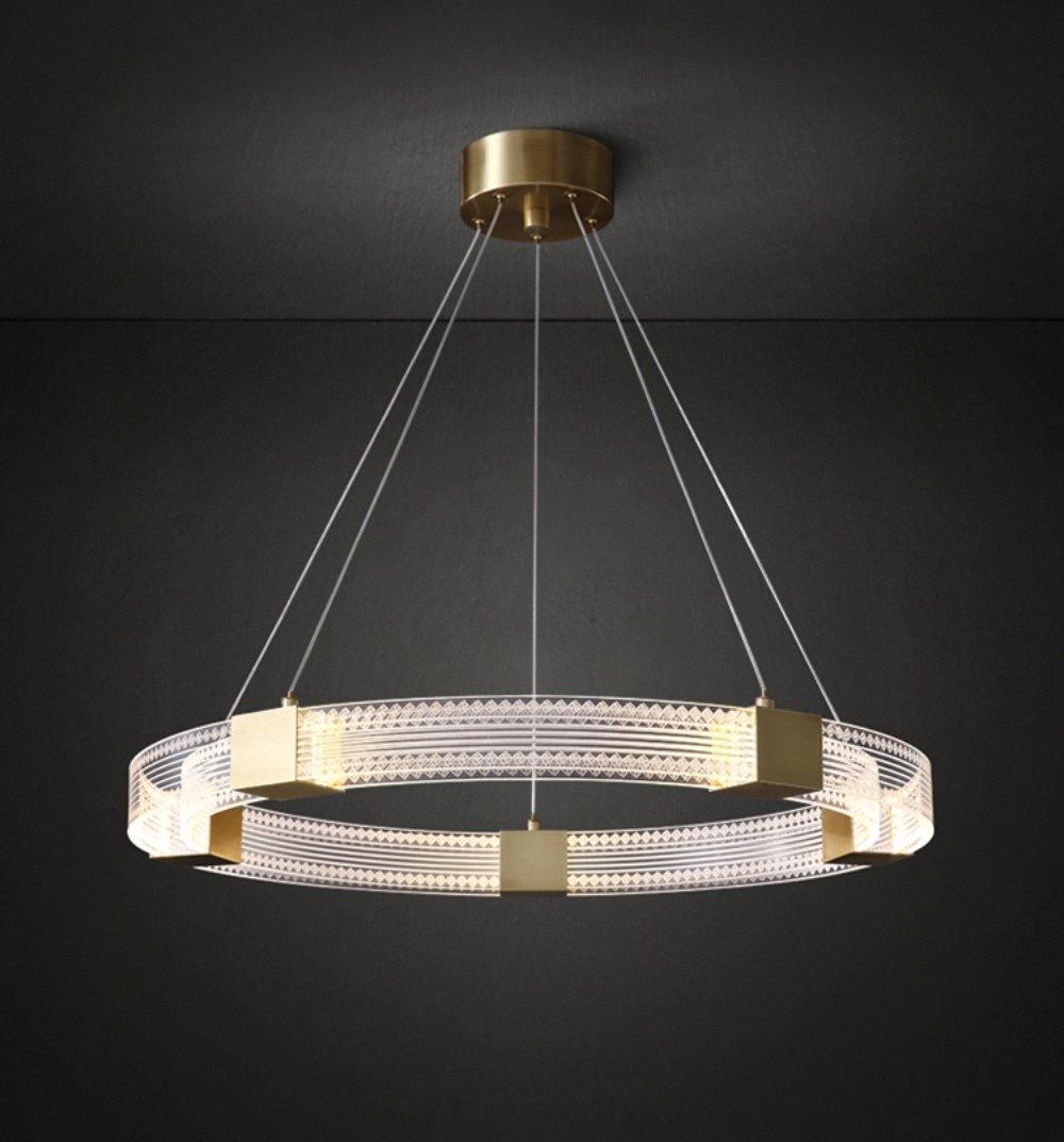 Parallel Ring LED Chandelier - YIOSI