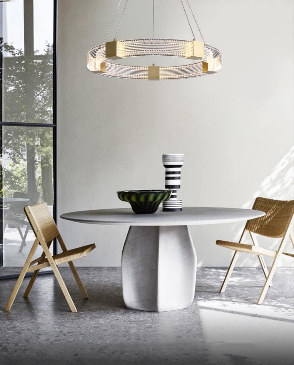 Parallel Ring LED Chandelier - YIOSI