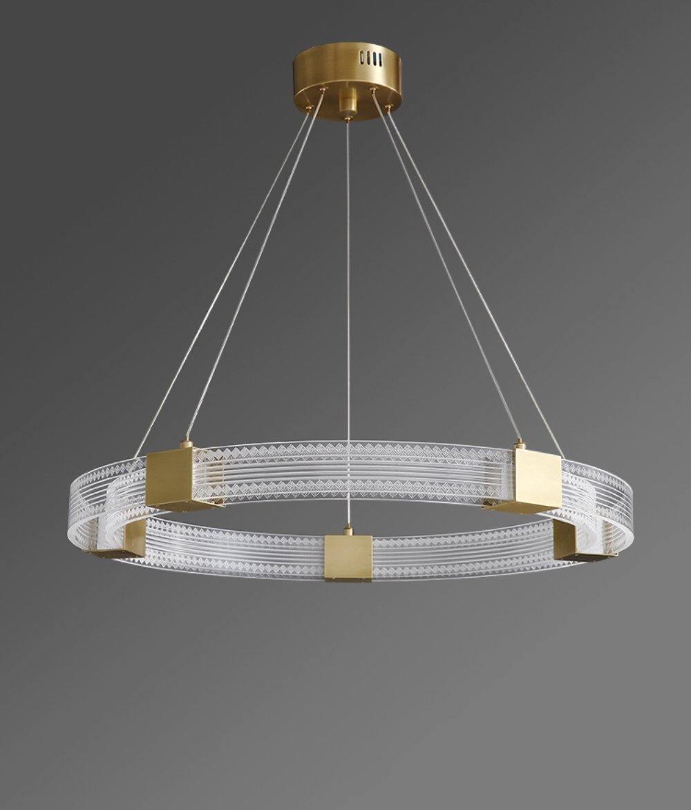 Parallel Ring LED Chandelier - YIOSI