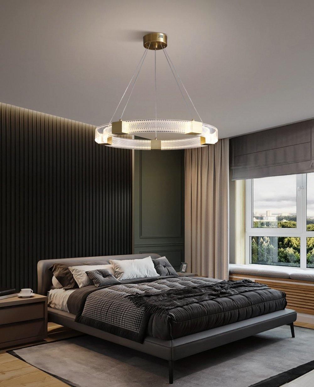 Parallel Ring LED Chandelier - YIOSI