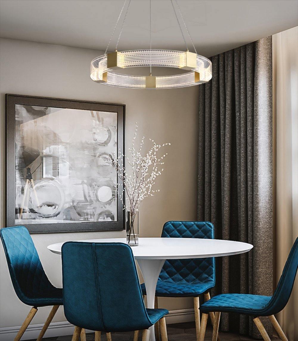 Parallel Ring LED Chandelier - YIOSI