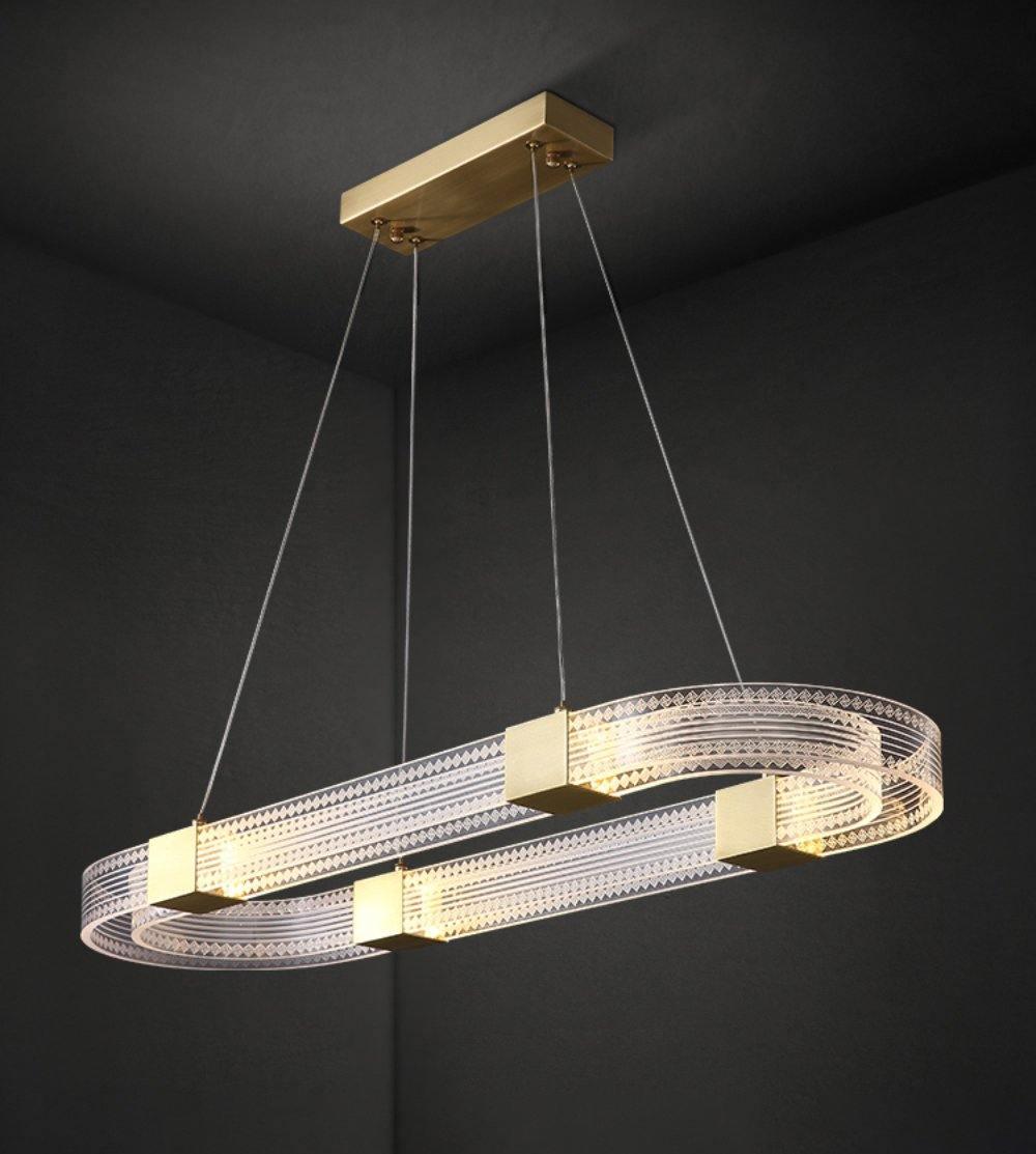 Parallel Ring LED Chandelier - YIOSI