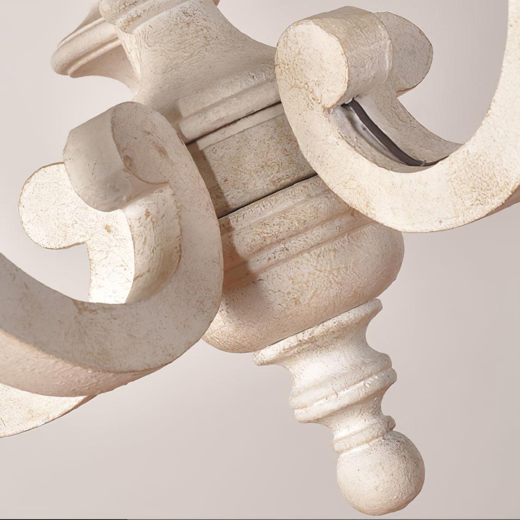 Parrotuncle Wooden Candle Chandelier - YIOSI