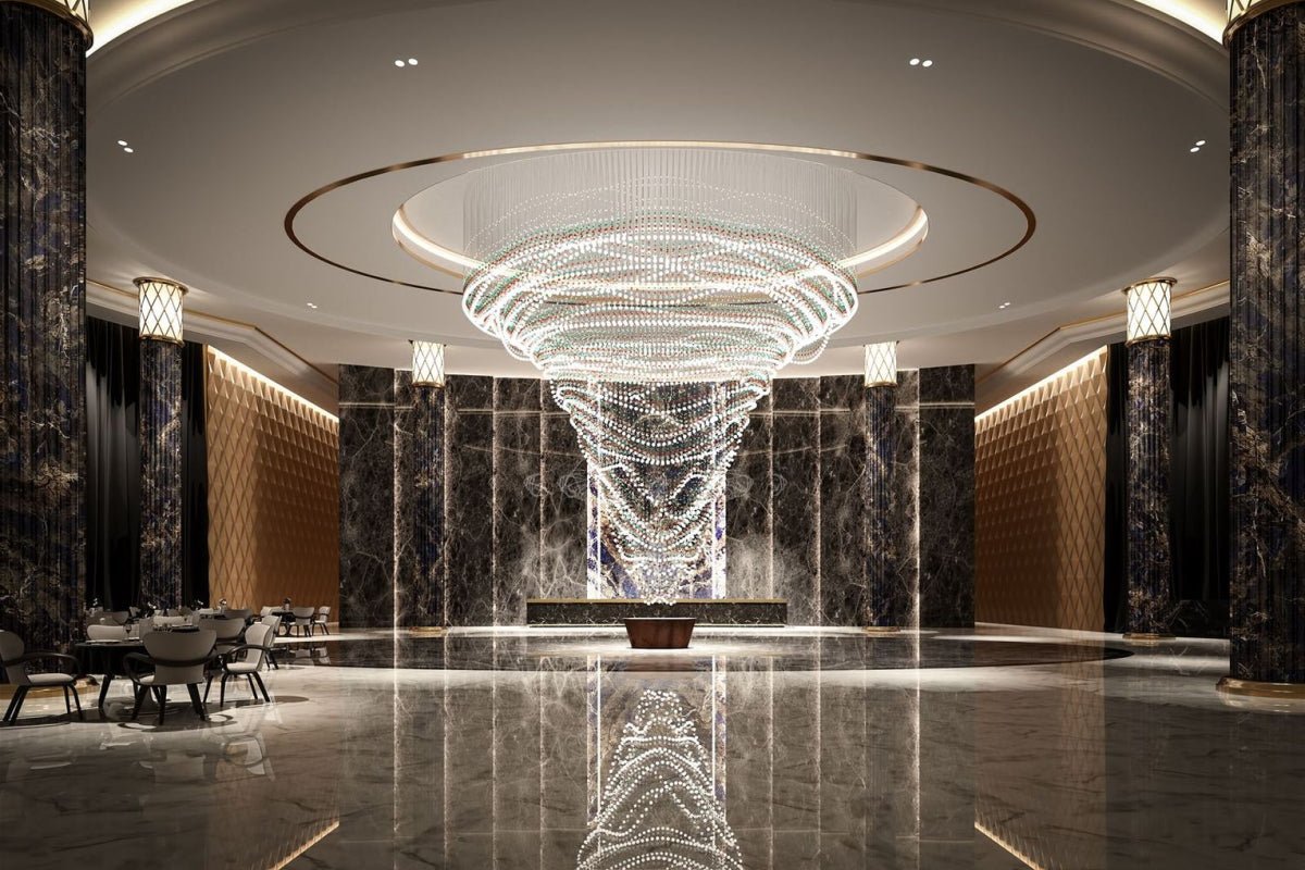 Pearl Curtain Customize Chandelier - YIOSI