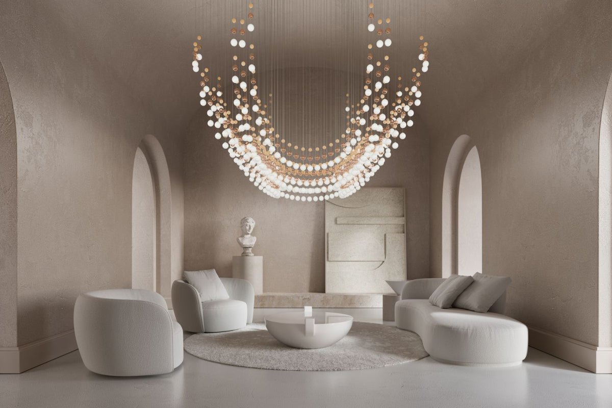 Pearl Curtain Customize Chandelier - YIOSI