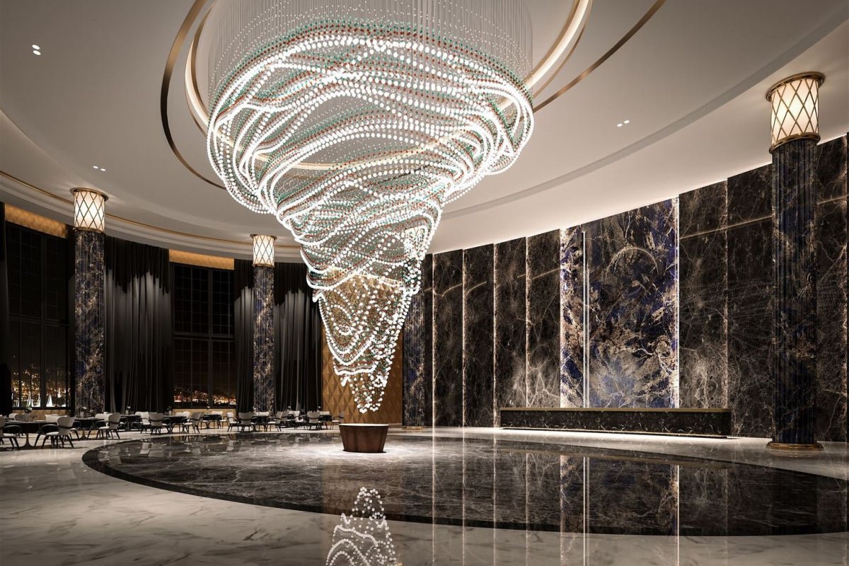 Pearl Curtain Customize Chandelier - YIOSI