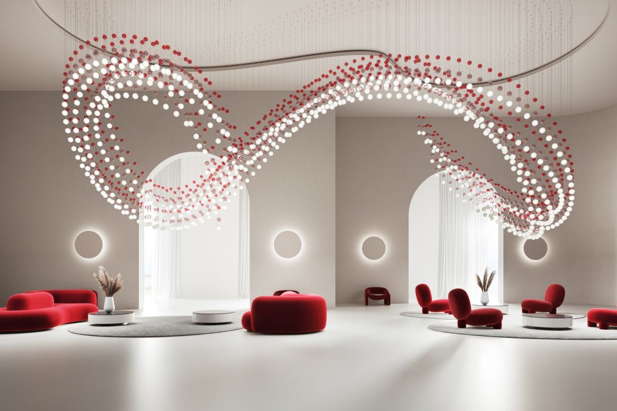 Pearl Curtain Customize Chandelier - YIOSI