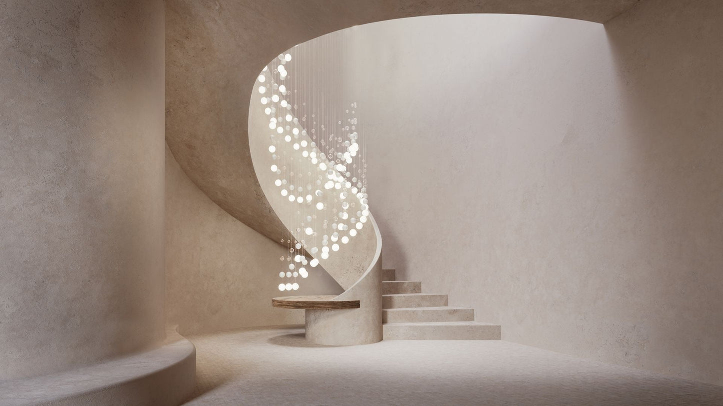 Pearl Curtain Customize Chandelier - YIOSI