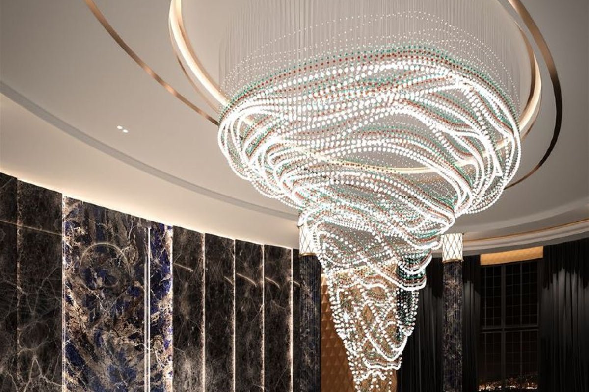 Pearl Curtain Customize Chandelier - YIOSI