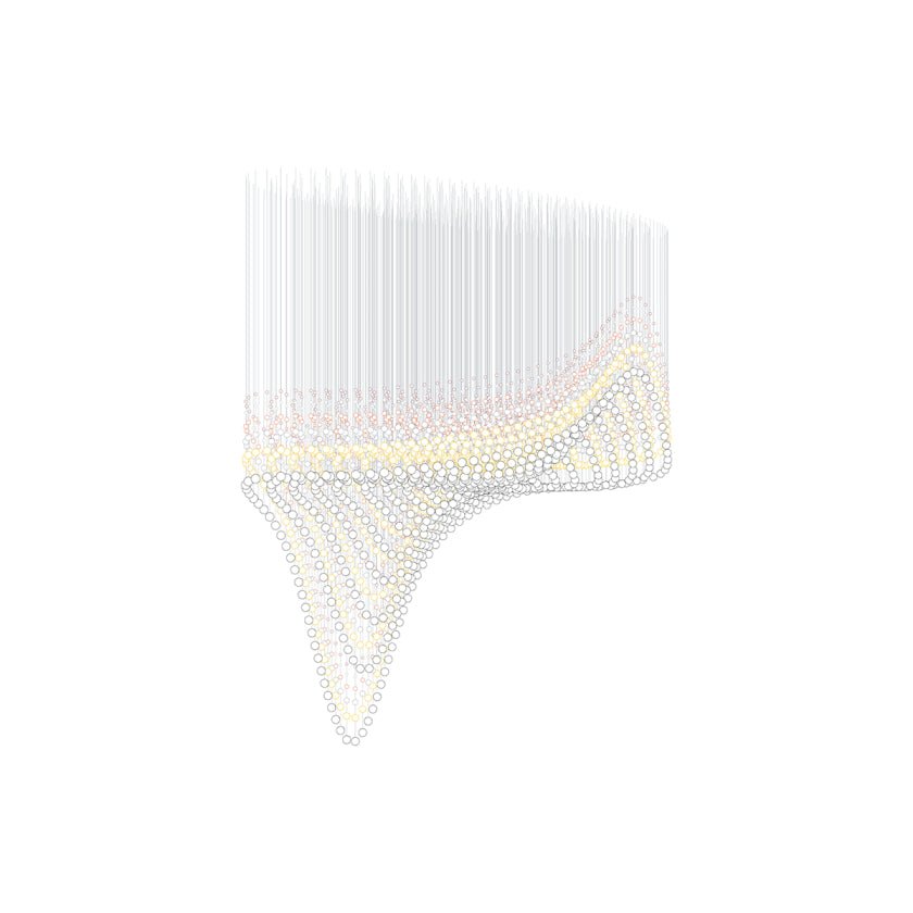 Pearl Curtain Customize Chandelier - YIOSI