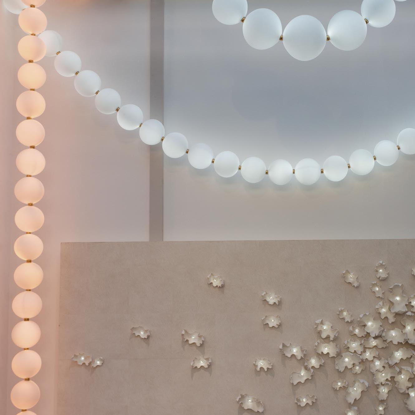 Pearl Necklace Balls Chandelier - YIOSI