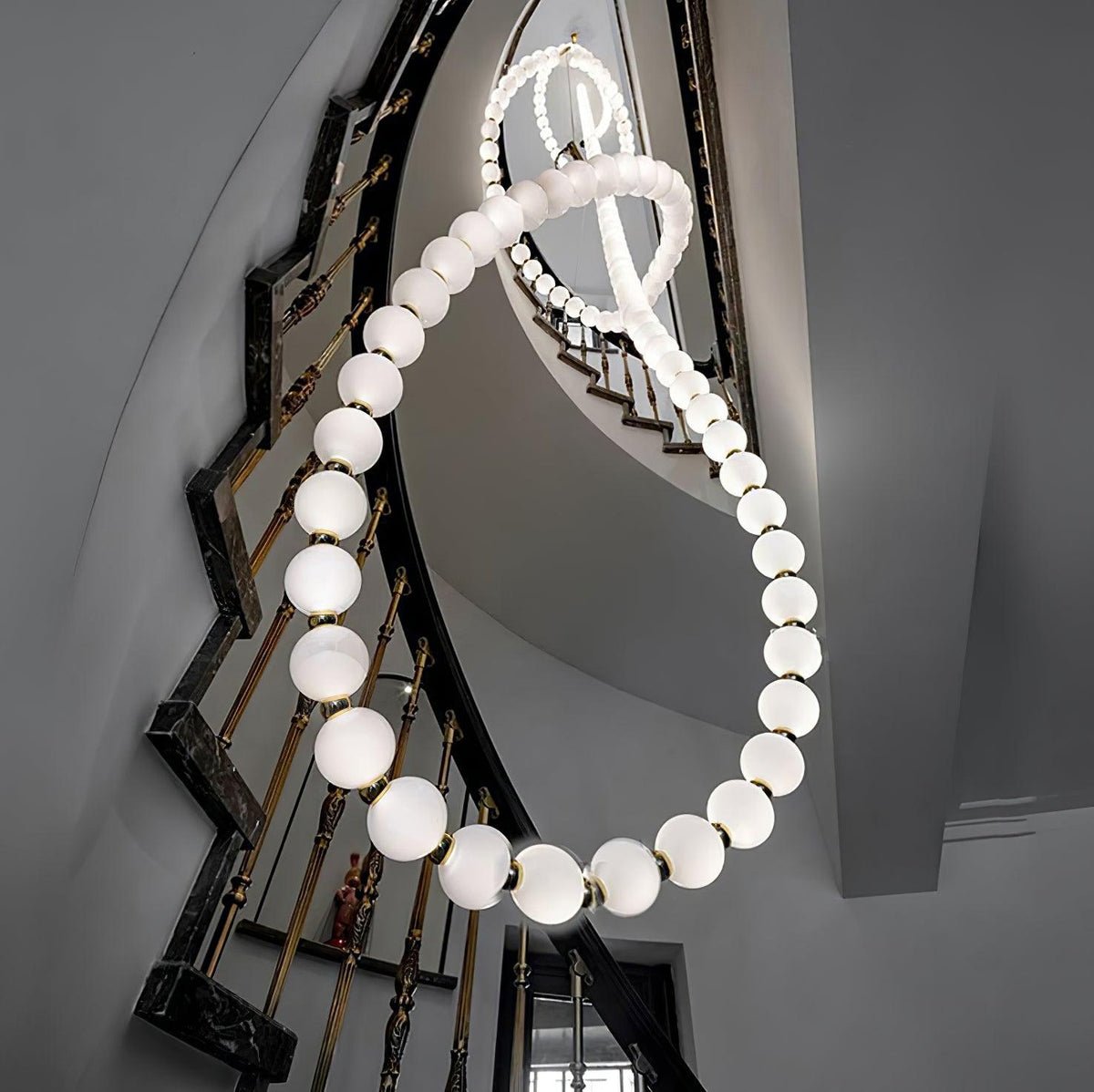Pearl Necklace Balls Chandelier - YIOSI