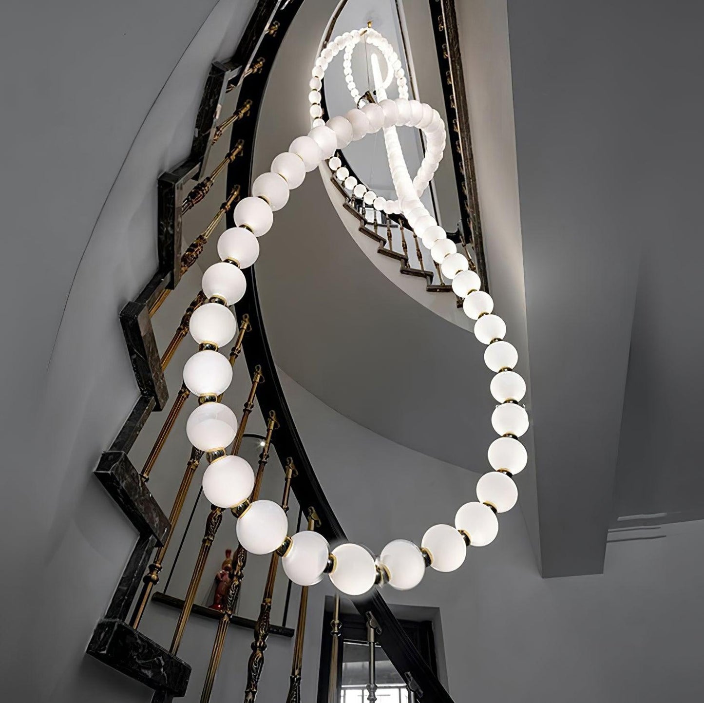 Pearl Necklace Balls Chandelier - YIOSI