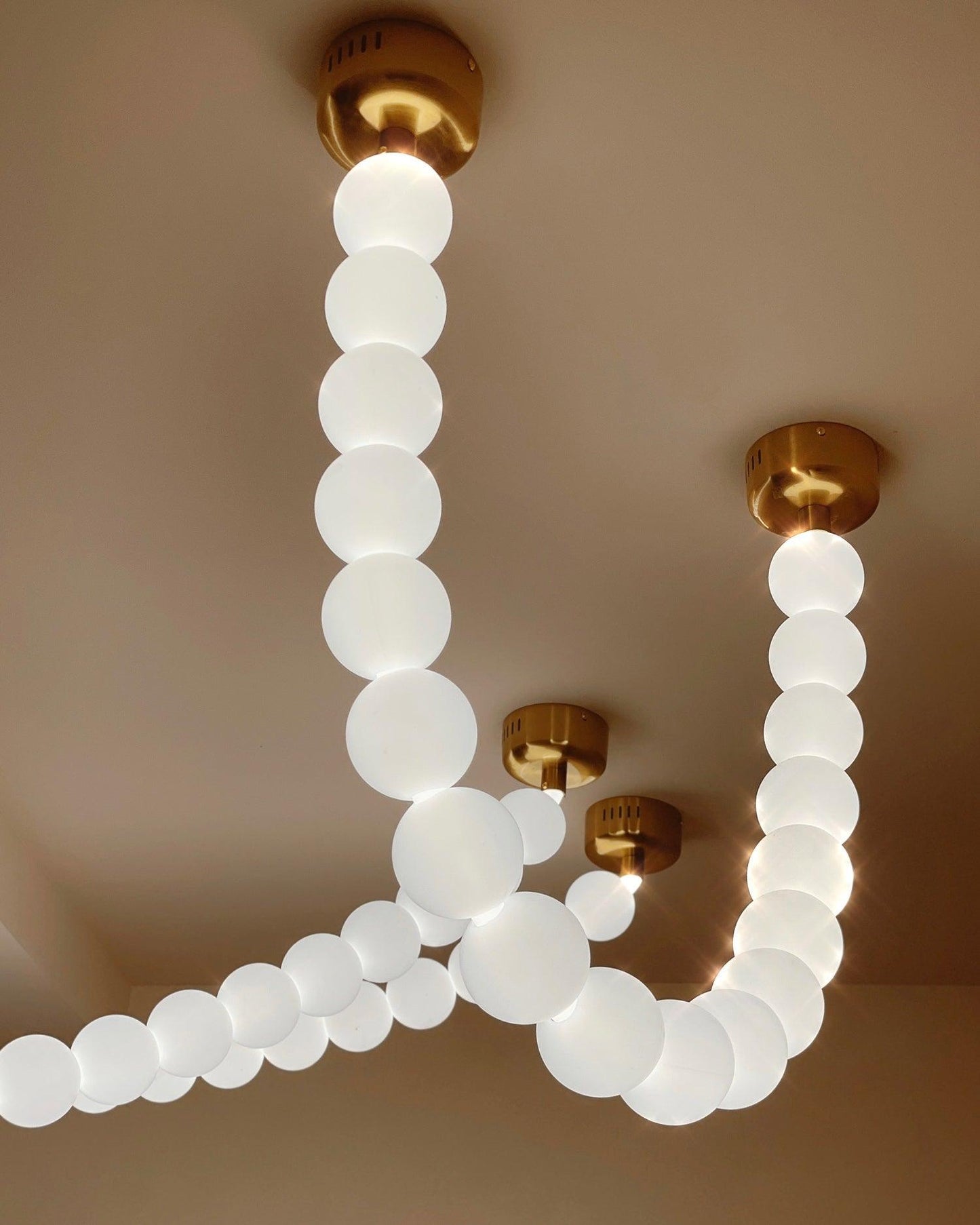 Pearl Necklace Balls Chandelier - YIOSI
