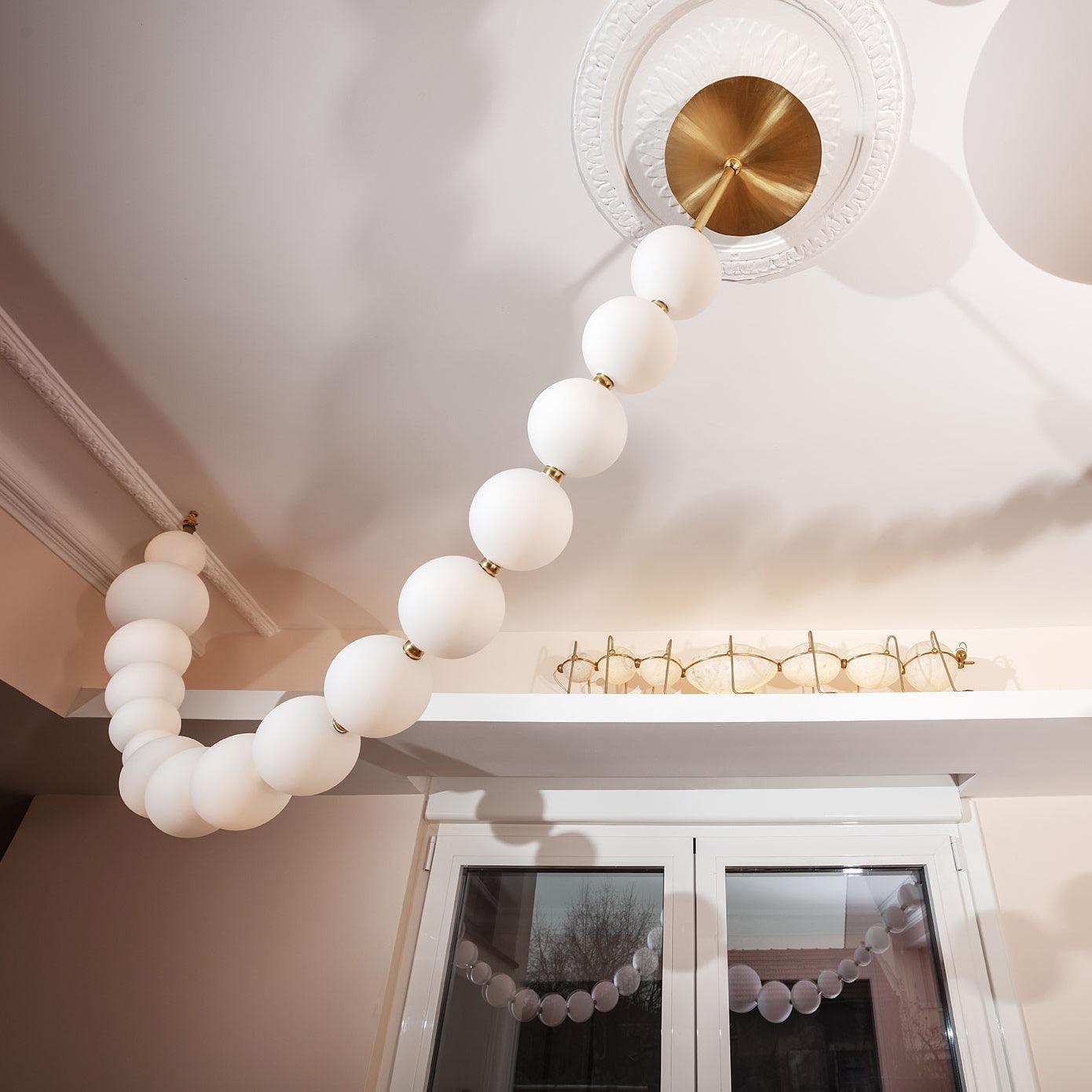 Pearl Necklace Balls Chandelier - YIOSI
