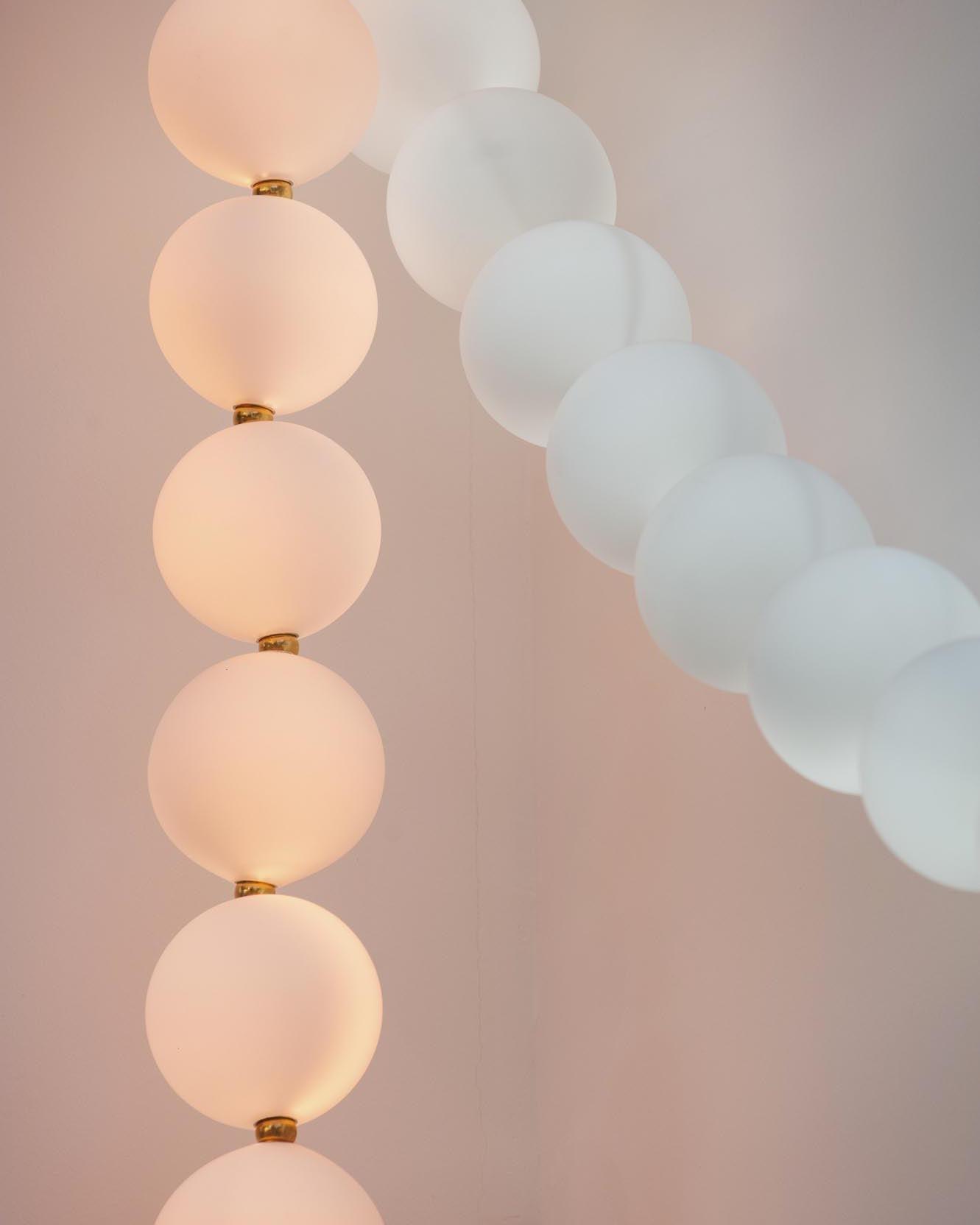 Pearl Necklace Balls Chandelier - YIOSI