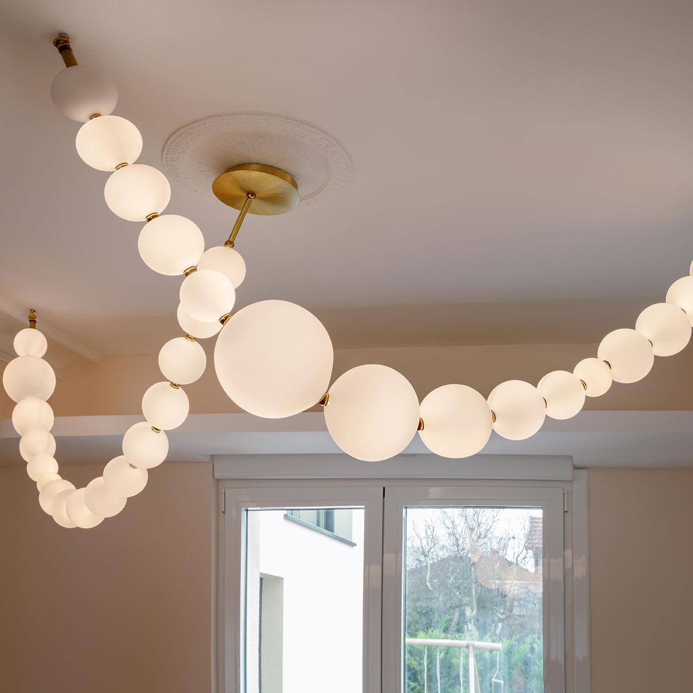 Pearl Necklace Balls Chandelier - YIOSI