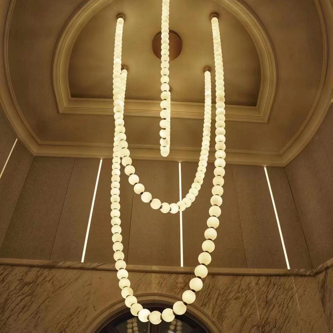 Pearl Necklace Balls Chandelier - YIOSI