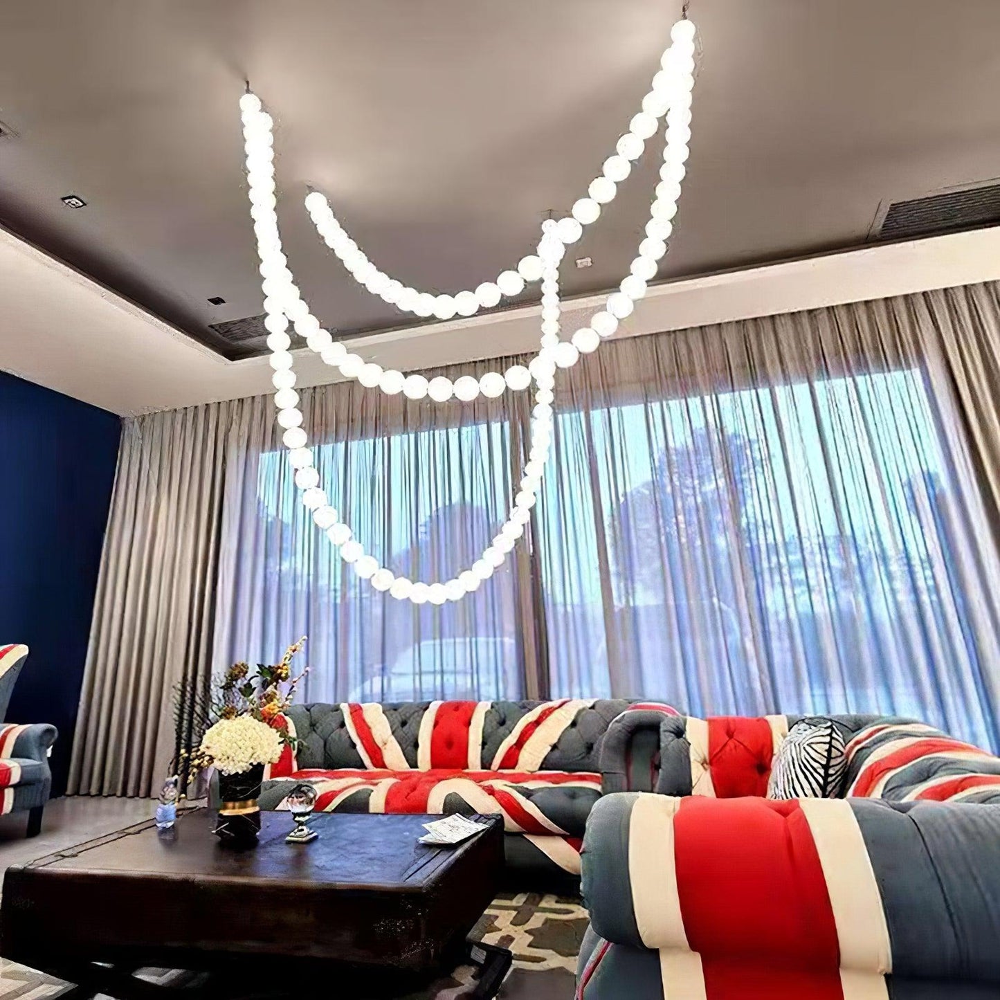 Pearl Necklace Balls Chandelier - YIOSI