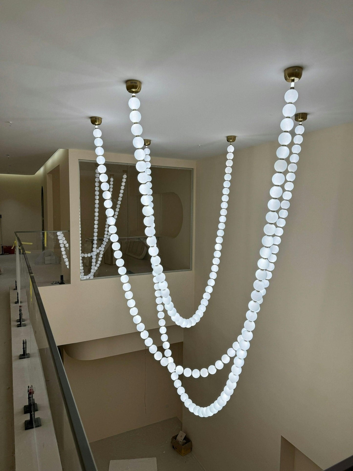 Pearl Necklace Balls Chandelier - YIOSI