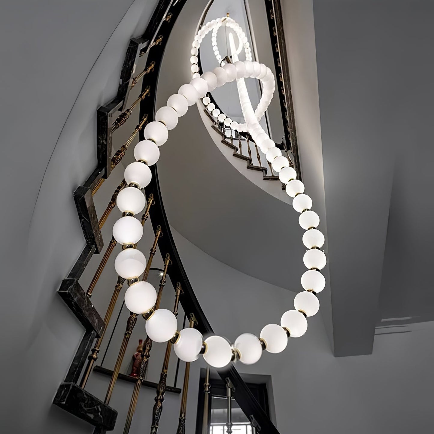 Pearl Necklace Balls Chandelier - YIOSI
