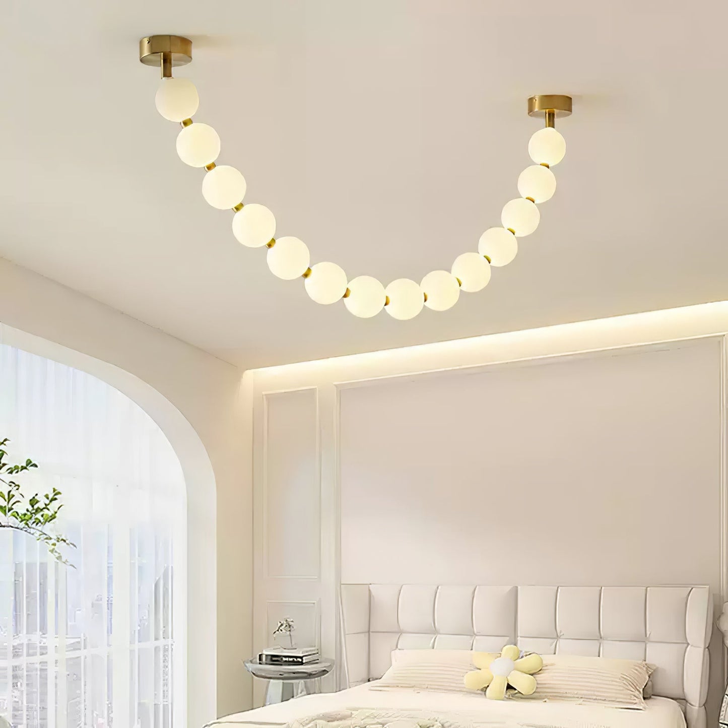 Pearl Necklace Balls Chandelier - YIOSI