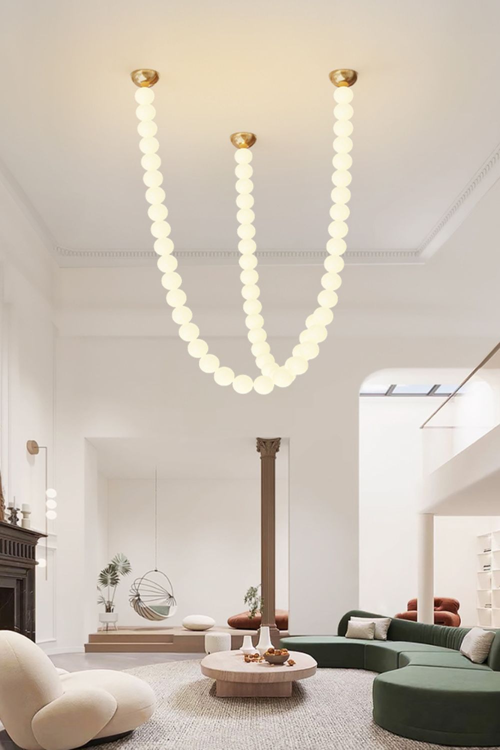 Pearl Necklace Balls Chandelier - YIOSI