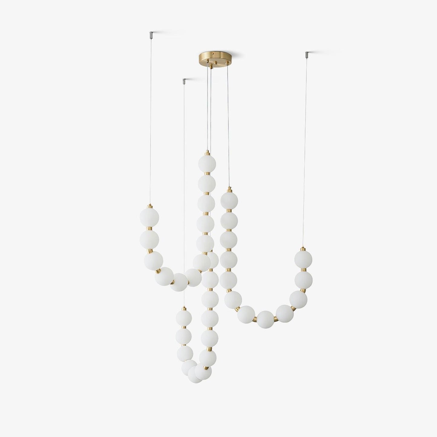 Acrylic Pearl Necklace Chandelier - YIOSI