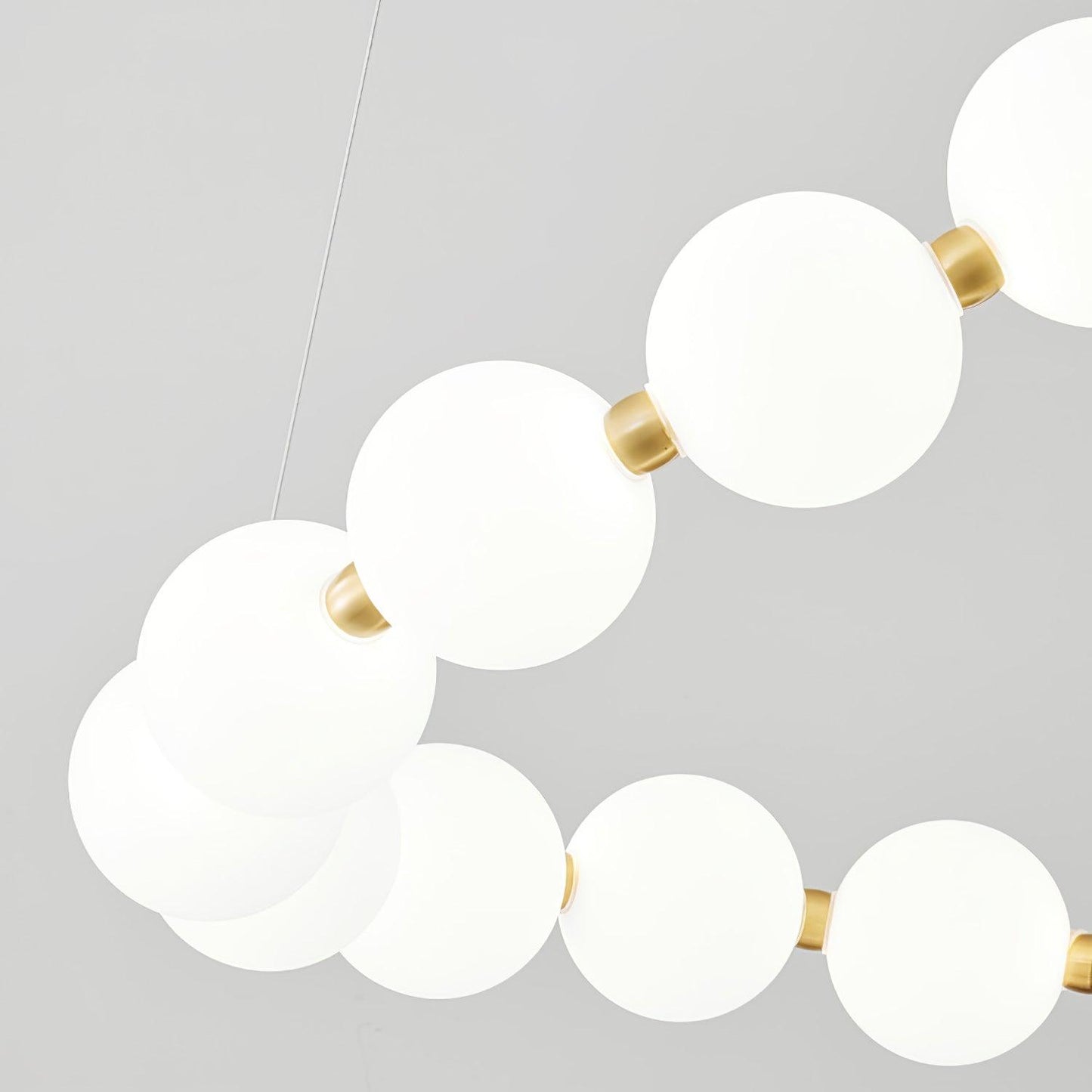 Acrylic Pearl Necklace Chandelier - YIOSI