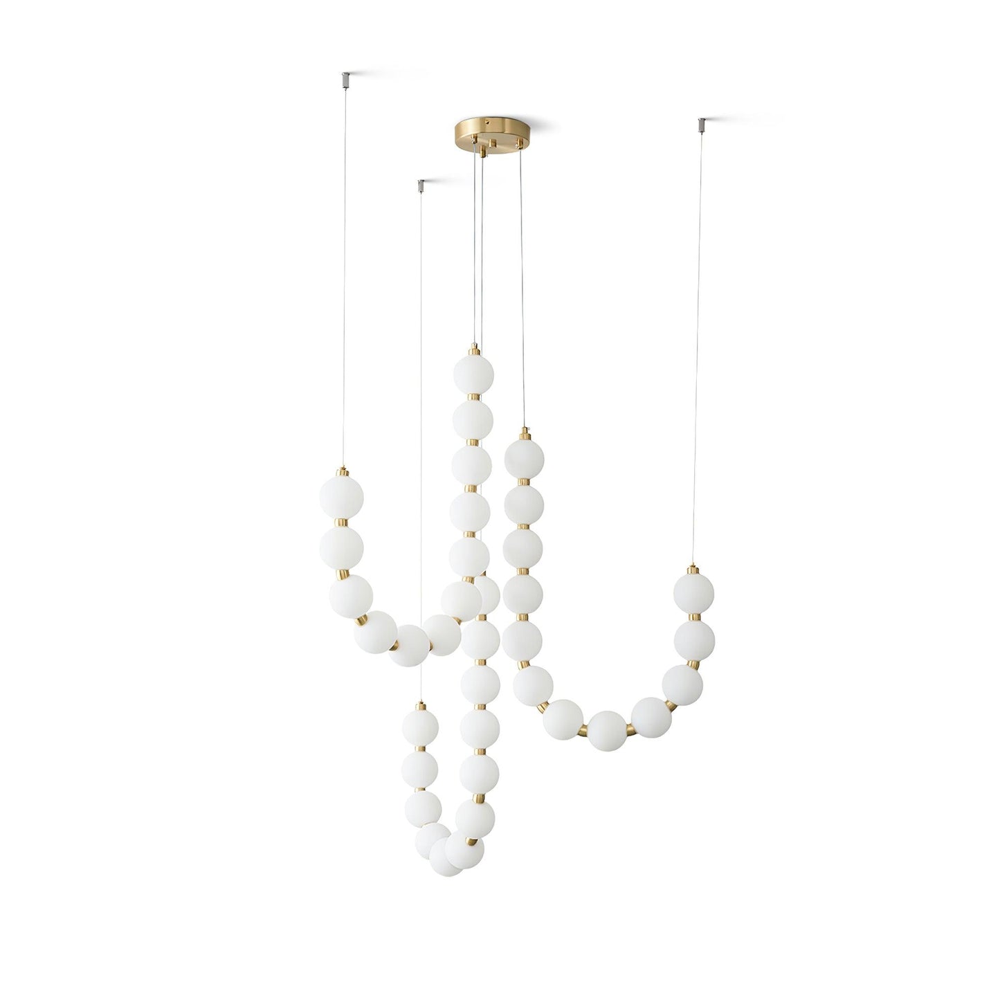 Acrylic Pearl Necklace Chandelier - YIOSI