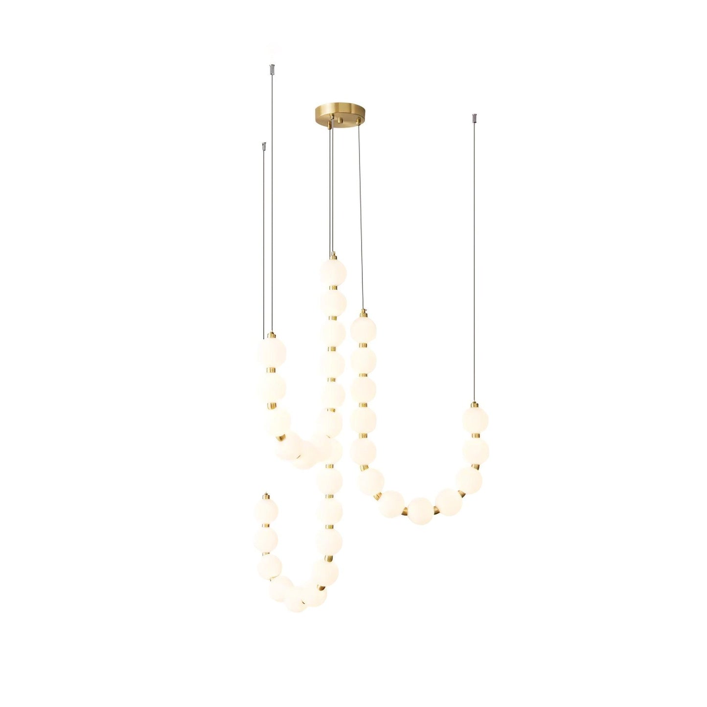 Acrylic Pearl Necklace Chandelier - YIOSI