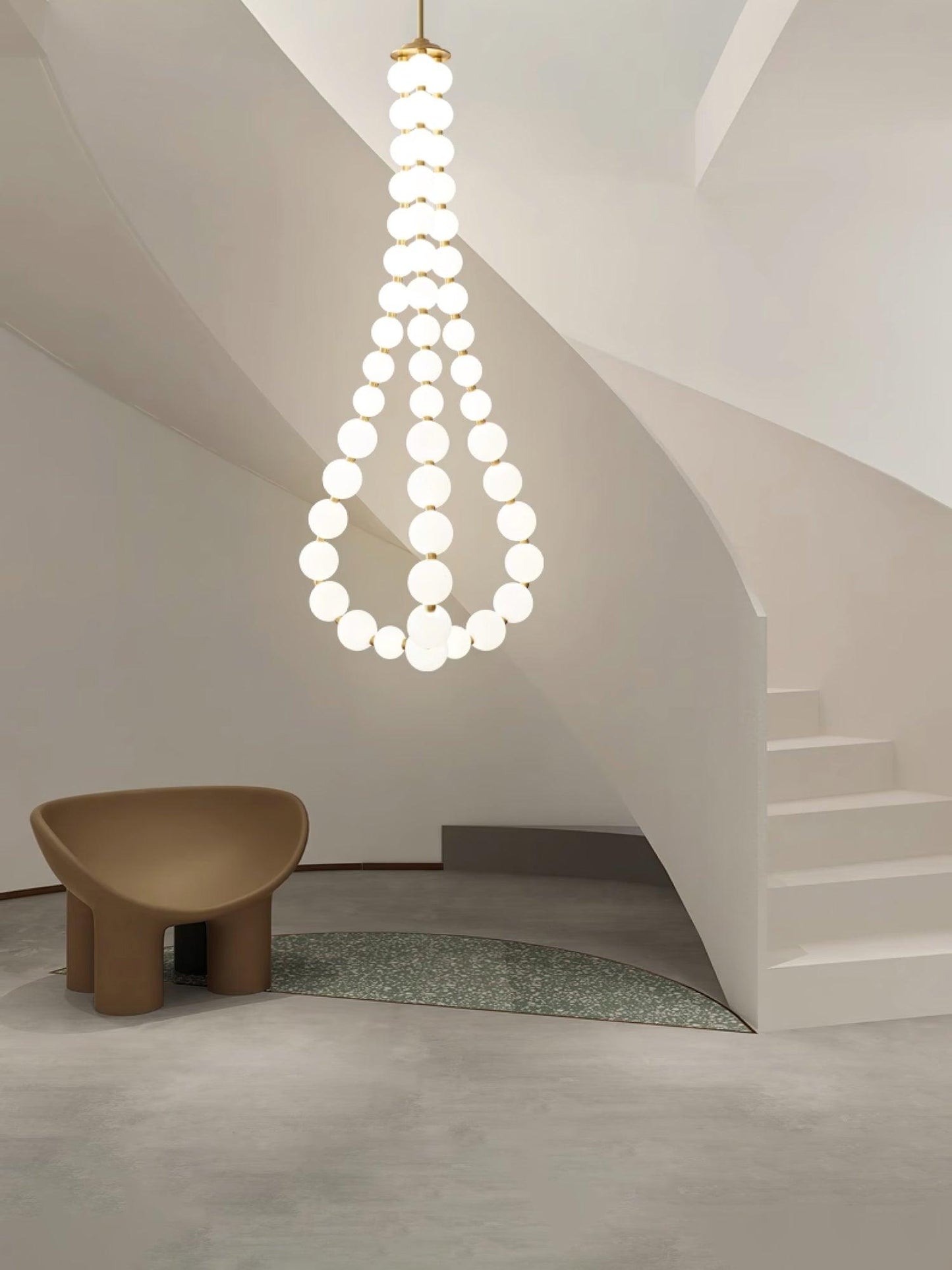 Acrylic Pearl Necklace Chandelier - YIOSI