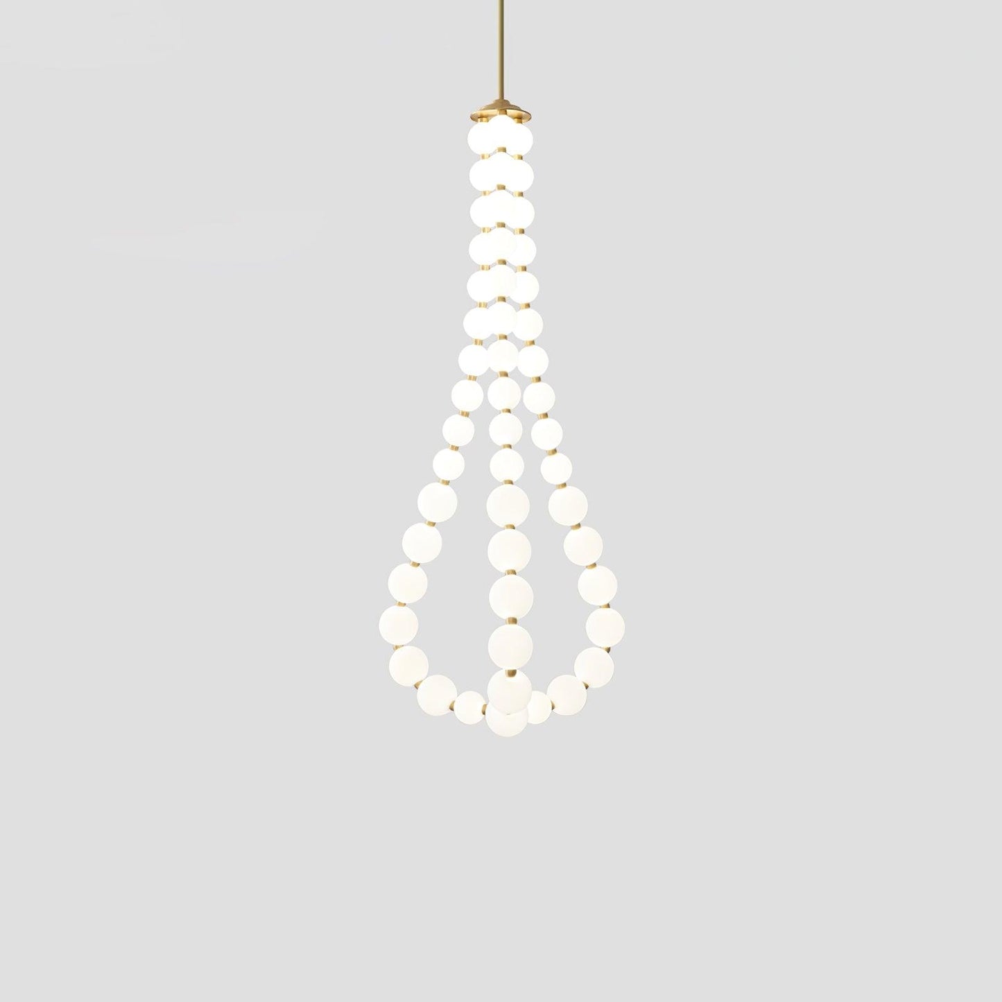 Acrylic Pearl Necklace Chandelier - YIOSI