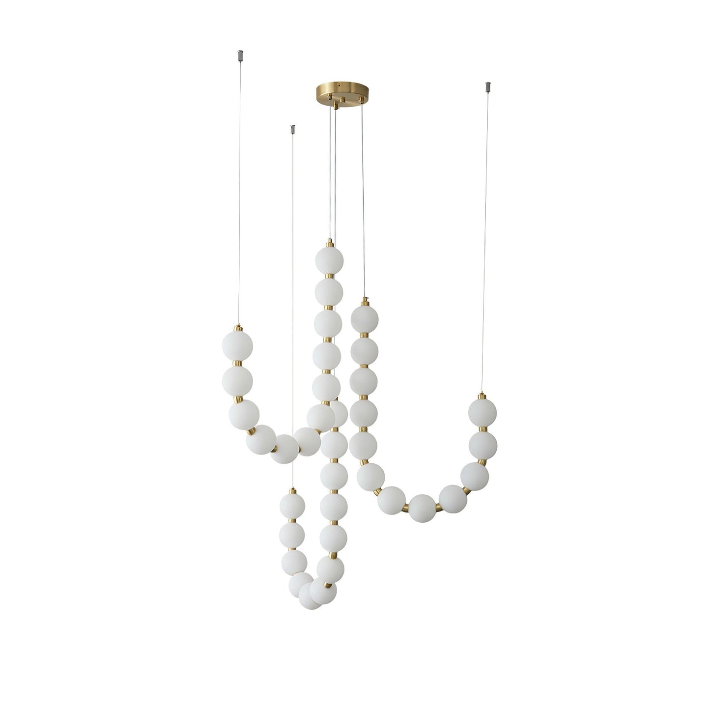 Acrylic Pearl Necklace Chandelier - YIOSI
