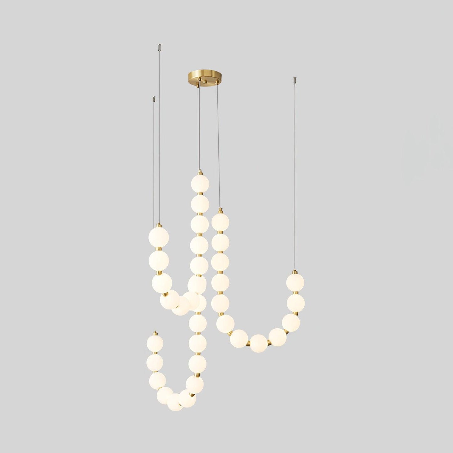 Acrylic Pearl Necklace Chandelier - YIOSI