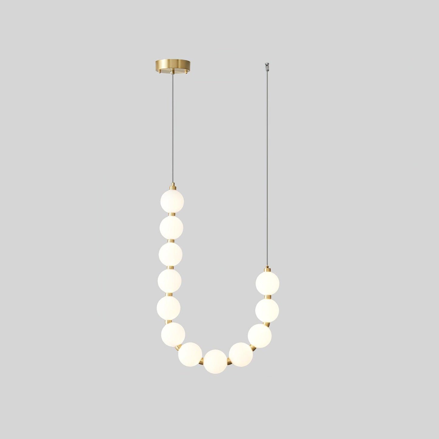 Acrylic Pearl Necklace Chandelier - YIOSI