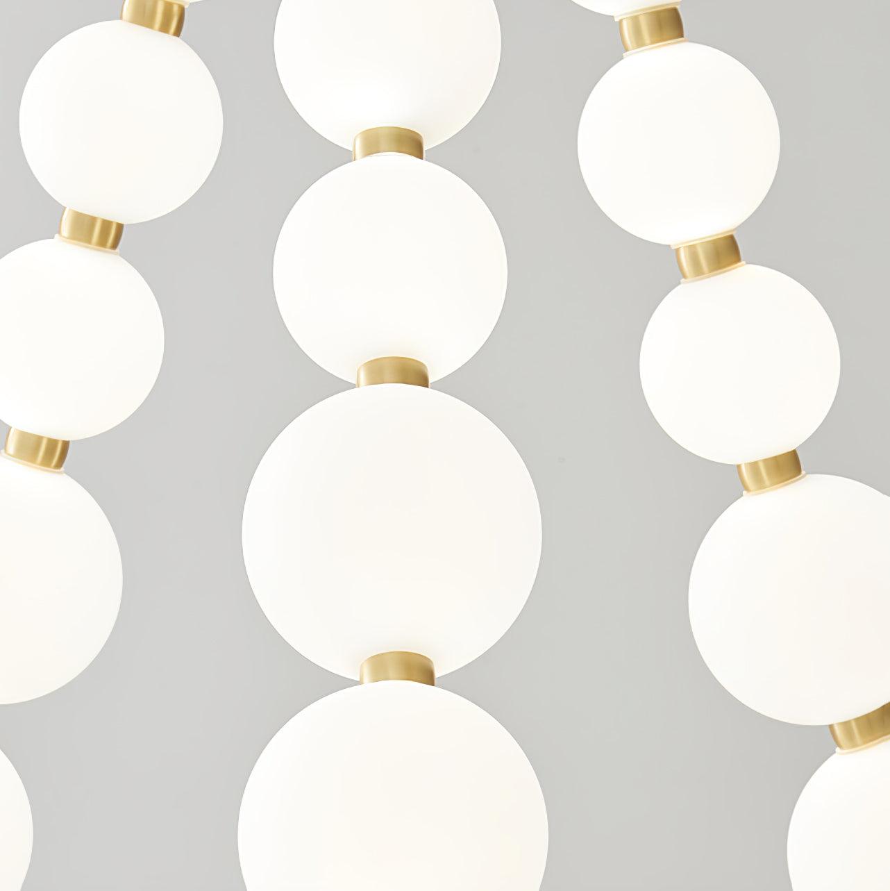 Acrylic Pearl Necklace Chandelier - YIOSI