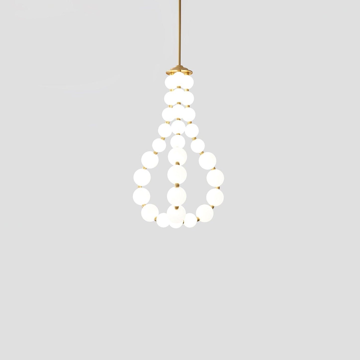 Acrylic Pearl Necklace Chandelier - YIOSI