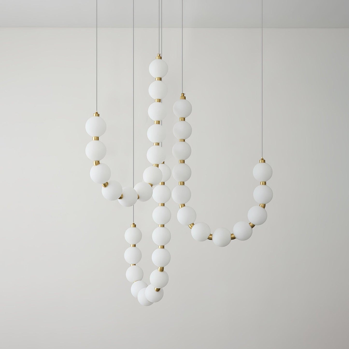 Acrylic Pearl Necklace Chandelier - YIOSI