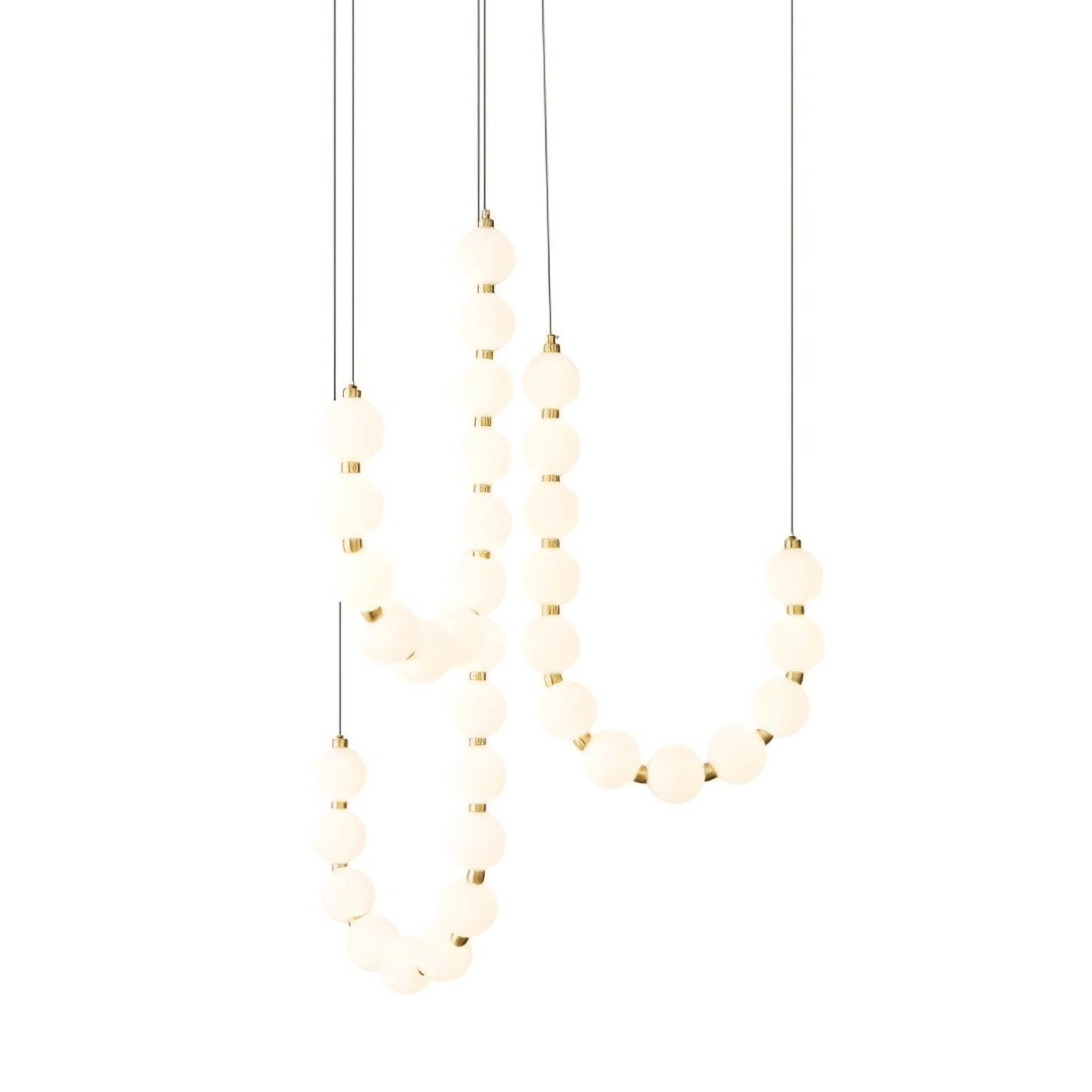 Acrylic Pearl Necklace Chandelier - YIOSI