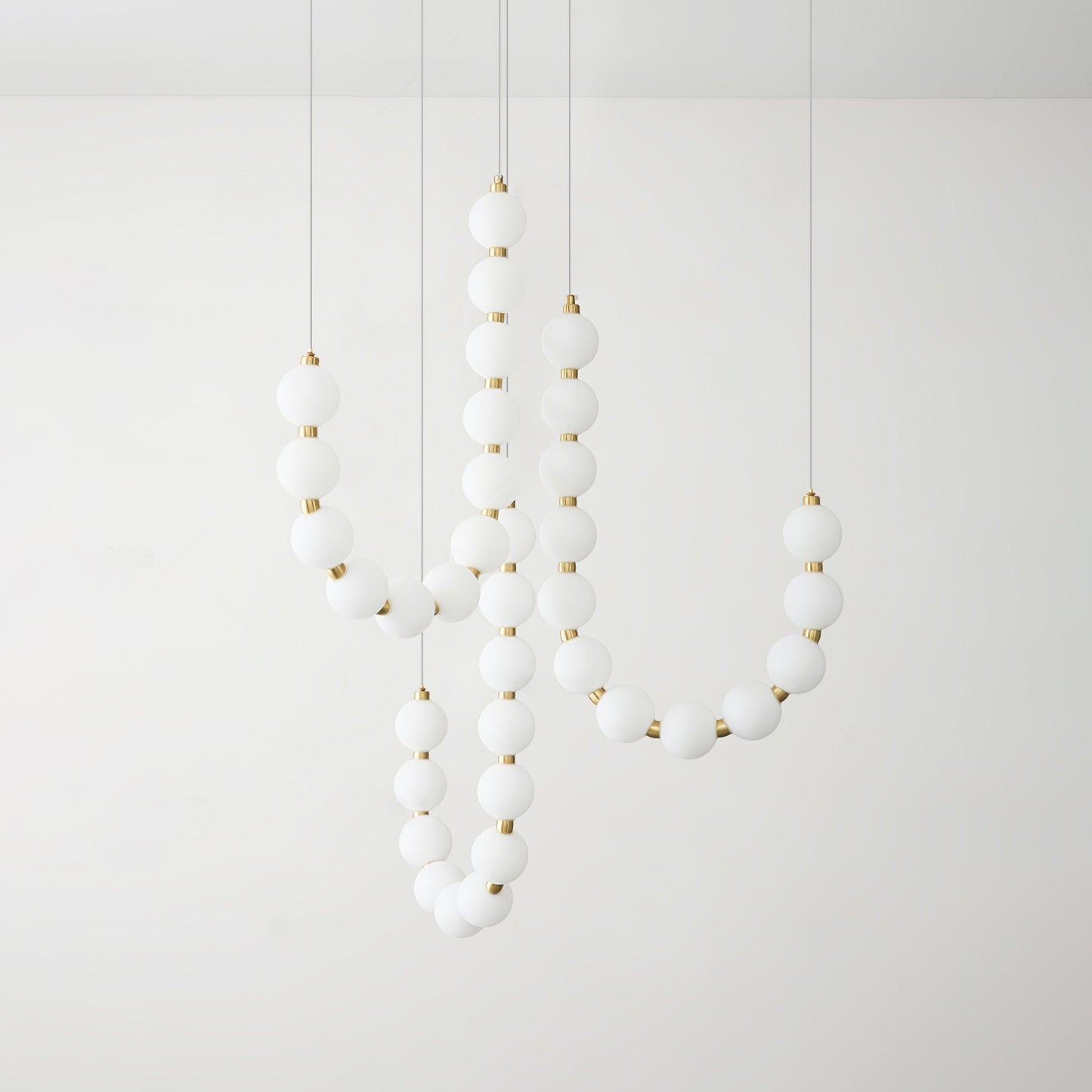 Acrylic Pearl Necklace Chandelier - YIOSI