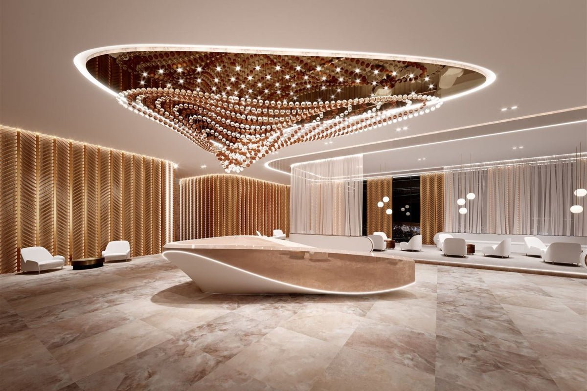 Pearl Wave Customize Chandelier - YIOSI