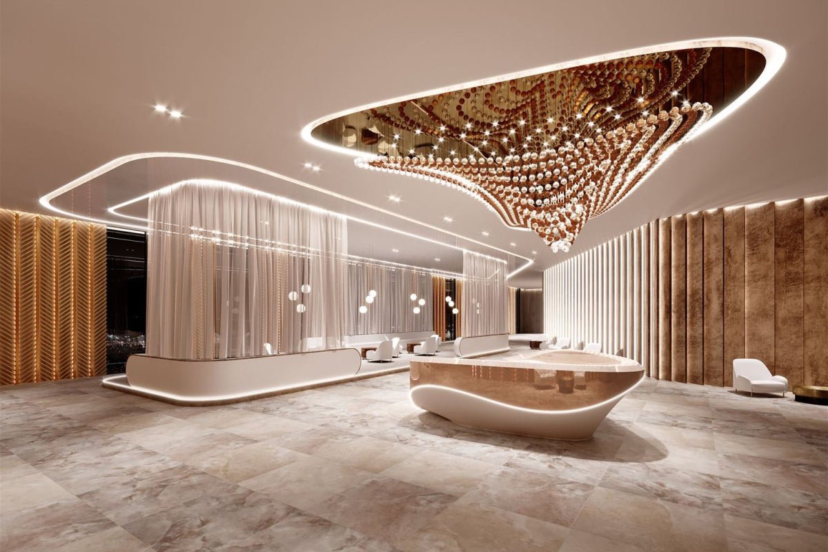 Pearl Wave Customize Chandelier - YIOSI