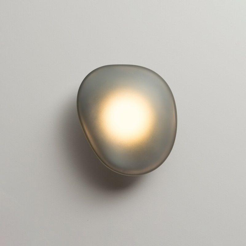 Vakkerlight Bubble Glass Wall Lamp Modern Translucent Pebble Design