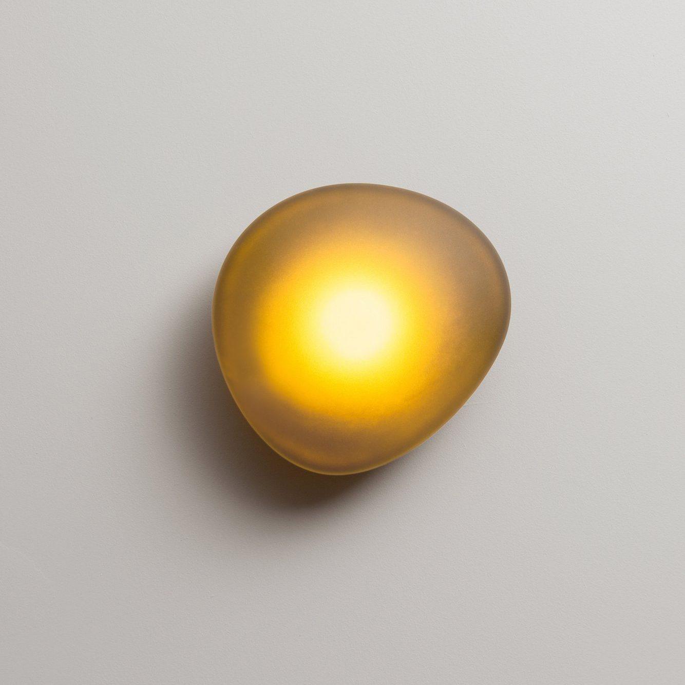 Vakkerlight Bubble Glass Wall Lamp Modern Translucent Pebble Design