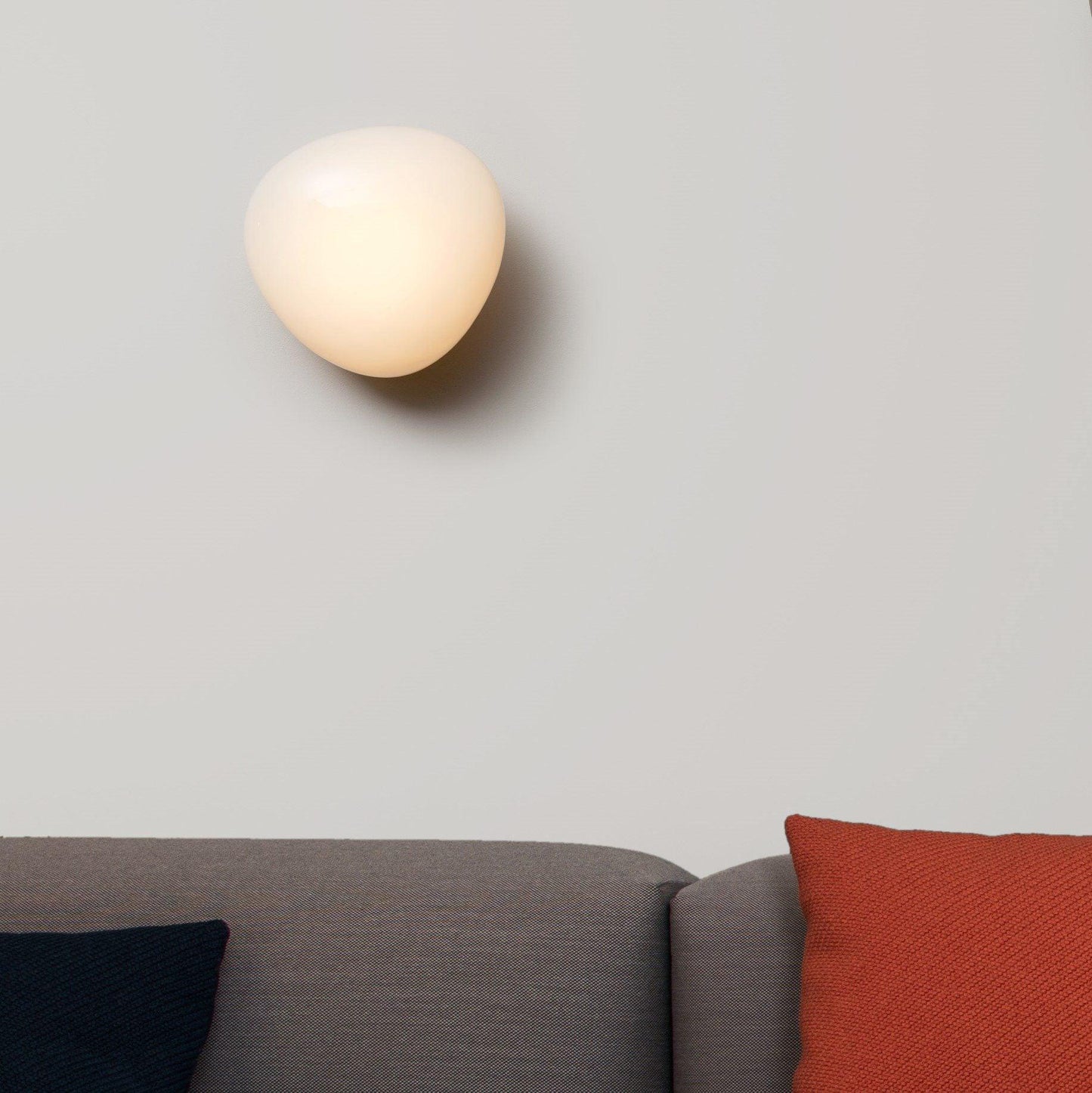 Vakkerlight Bubble Glass Wall Lamp Modern Translucent Pebble Design
